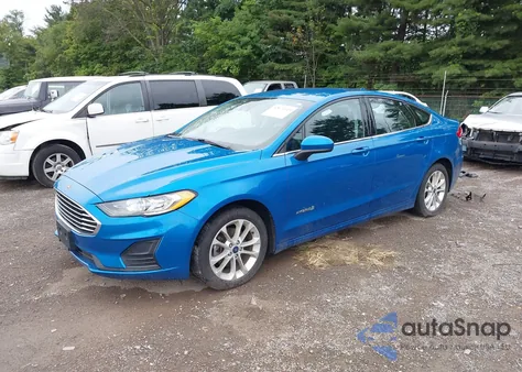 2019 Ford Fusion Hybrid Se из США, поврежденный, VIN 3FA6P0LU1KR129653